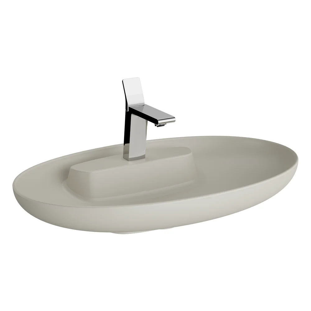 Vitra Memoria 75 Cm Taupe Lavabo