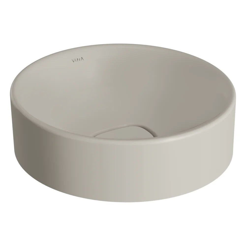 Vitra Metropole 38x38 Cm Yuvarlak Mat Bej Çanak Lavabo