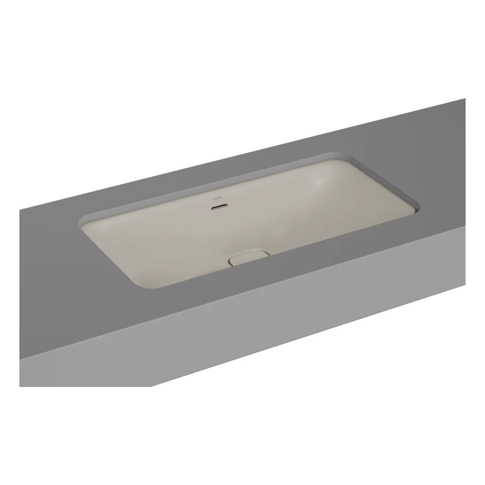 Vitra Metropole 80x40 Cm Mat Bej Tezgah Altı Lavabo