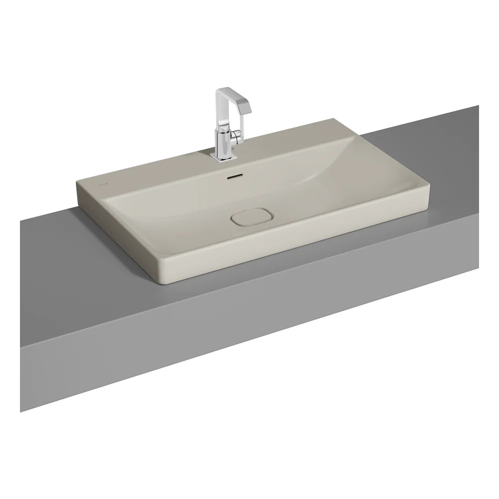 Vitra Metropole 80x47 Cm Mat Bej Çanak Lavabo
