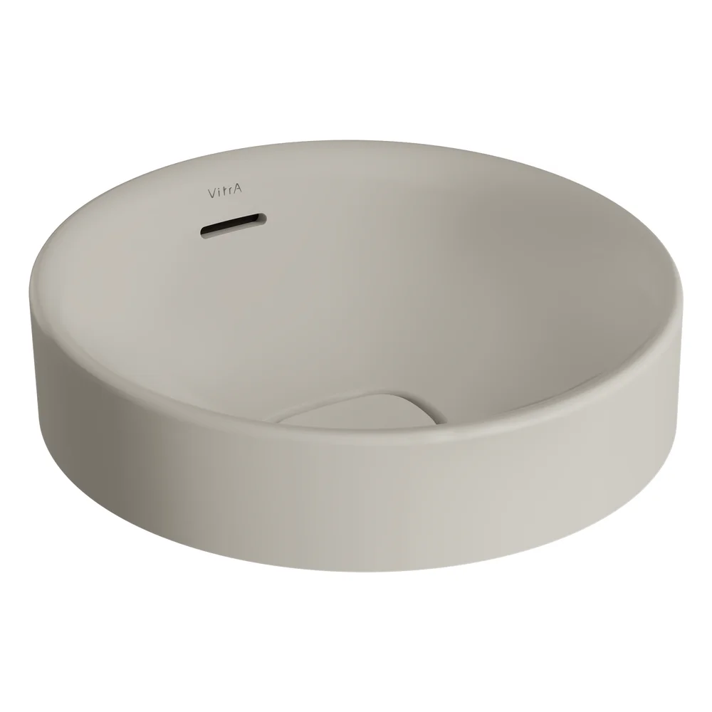 Vitra Metropole 40x40 Cm Yuvarlak Mat Bej Çanak Lavabo