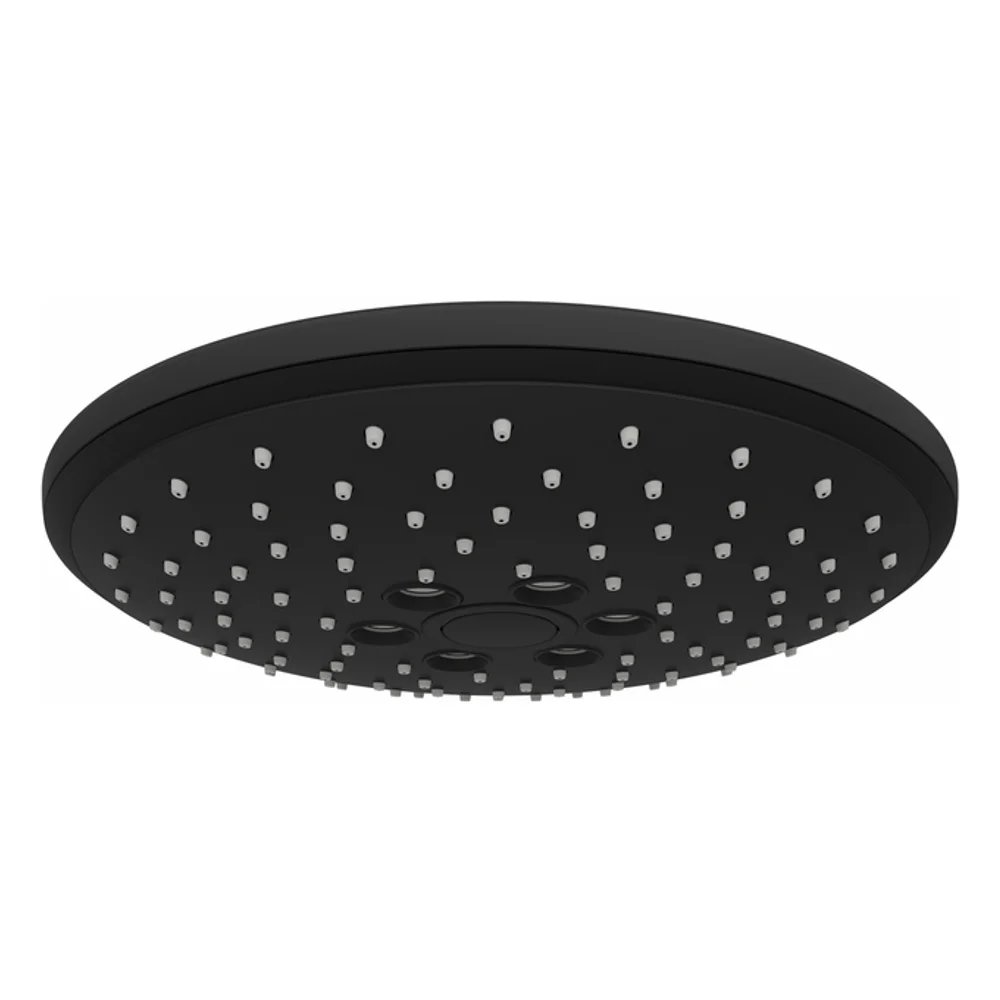 Artema Bliss Round Mat Siyah 2 Fonksiyonlu Duş Başlığı