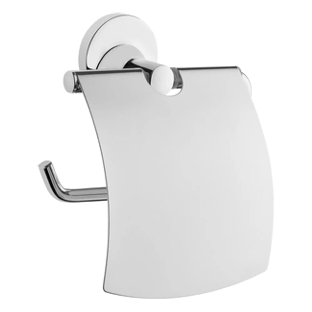 Vitra Base 300 Krom Kapaklı Tuvalet Kağıtlığı