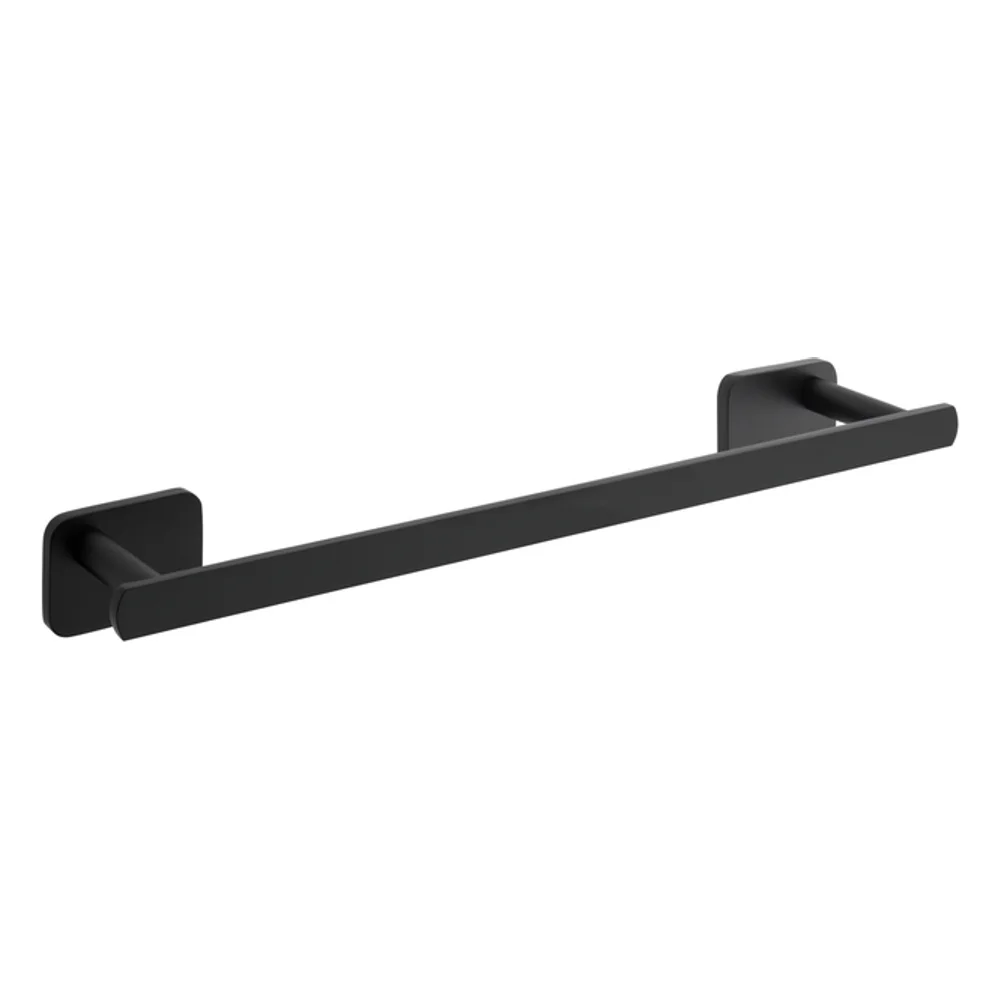 Vitra Base 600 Mat Siyah Uzun Havluluk