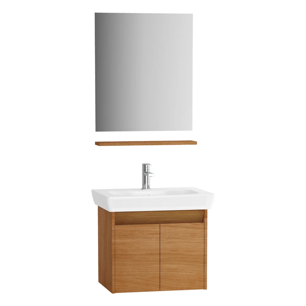 Vitra Step 65 Cm Tik Aynalı Lavabo Dolabı Seti
