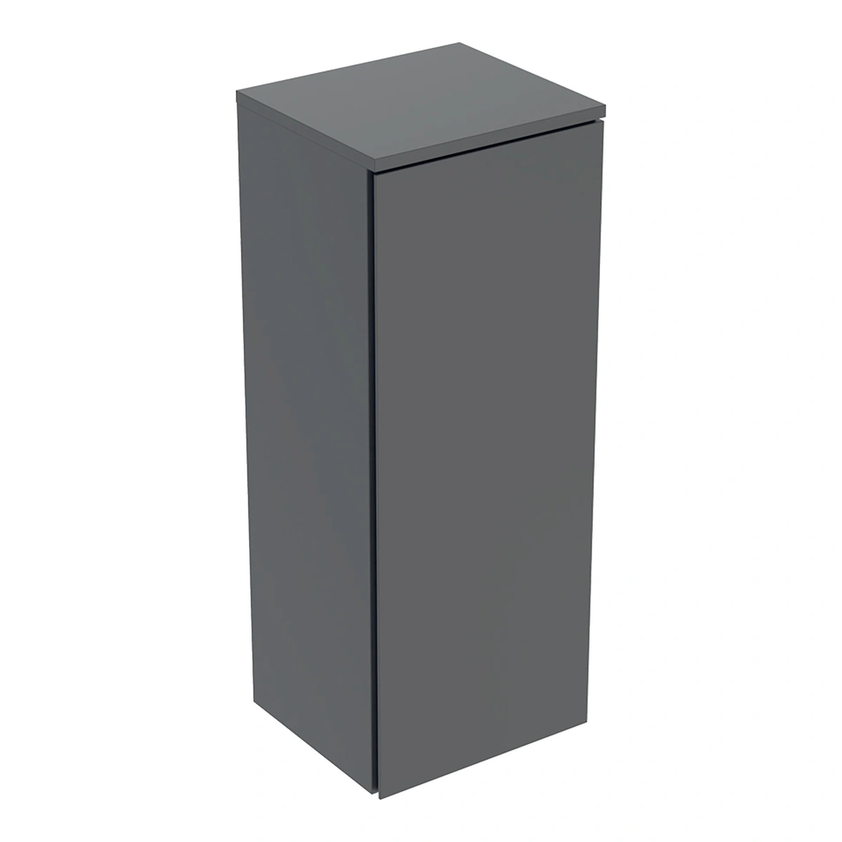 Geberit Aniara 33x85 cm Mat Antrasit Orta Boy Dolabı