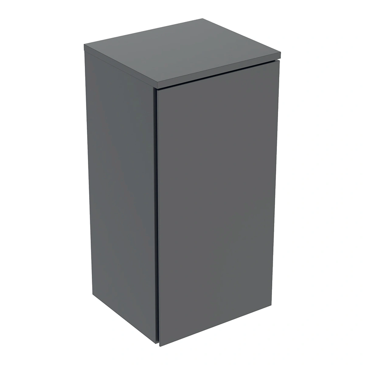 Geberit Aniara 33x65 cm Mat Antrasit Yan Dolap