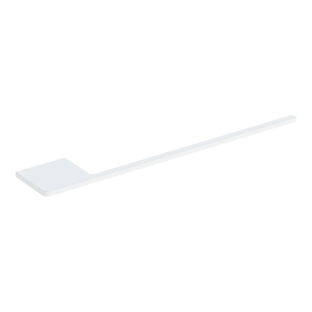 Geberit Mat Beyaz Banyo Dolabı Havlu Askısı