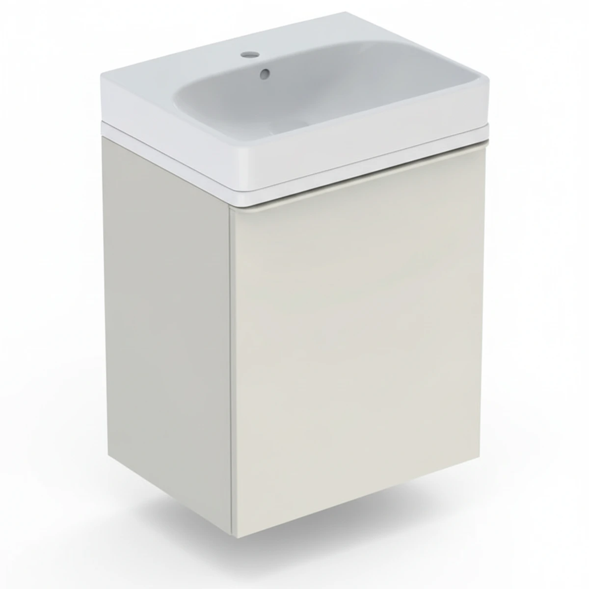 Geberit Smyle 50 cm Kum Grisi Banyo Dolabı Seti