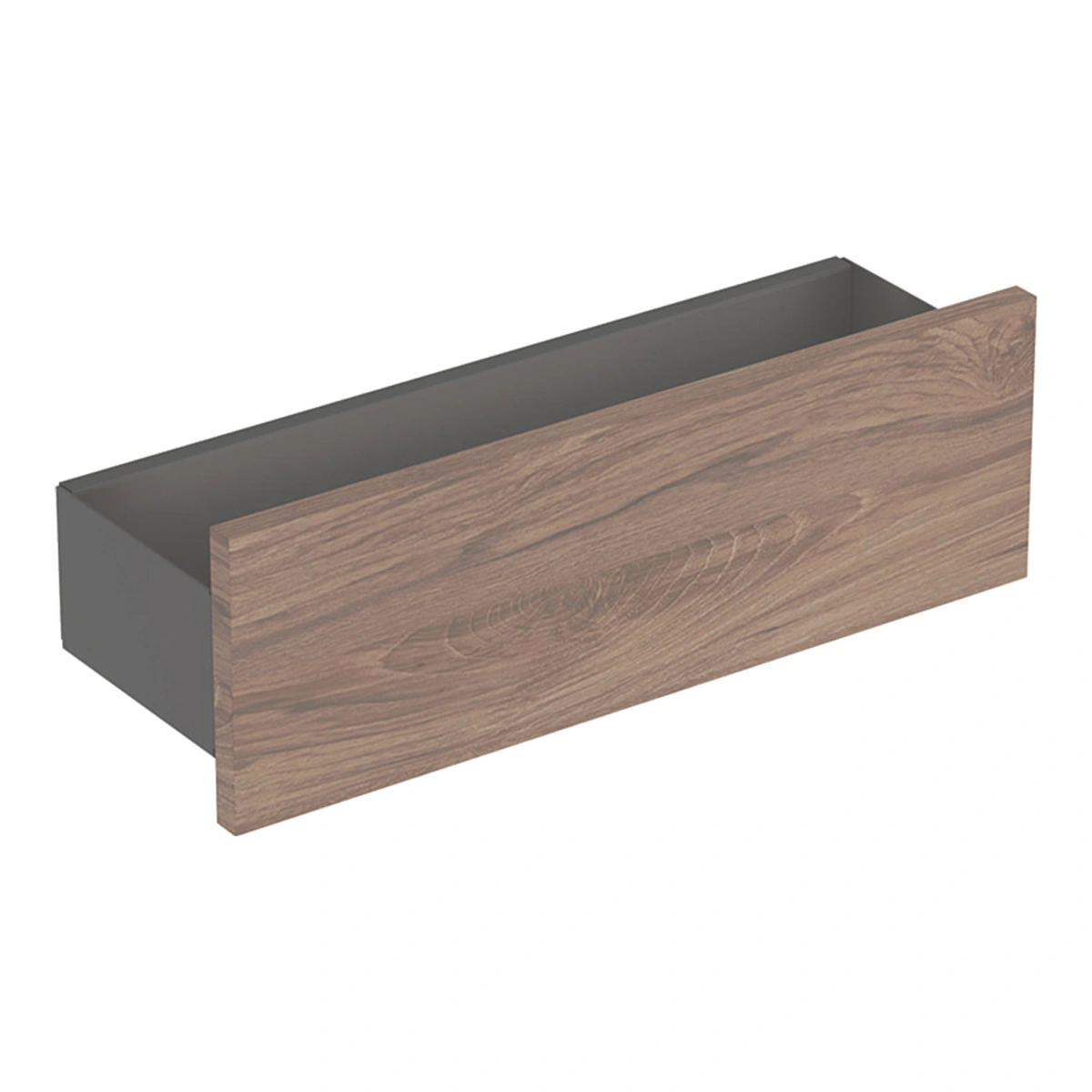 Geberit Smyle 45 cm Amerikan Ceviz Duvar Rafı
