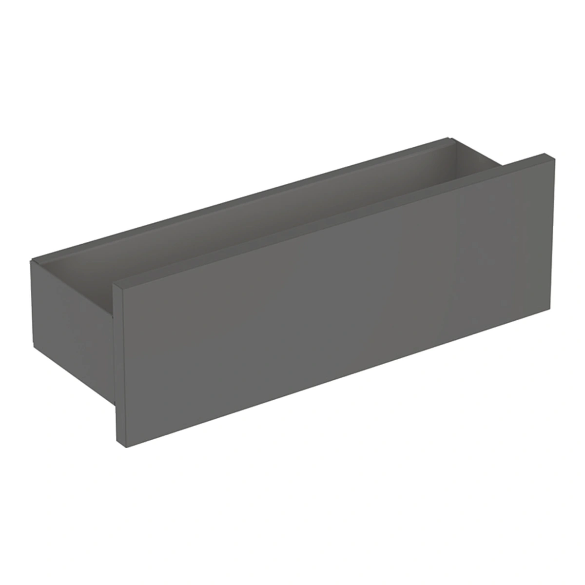 Geberit Smyle 45 cm Mat Antrasit Duvar Rafı