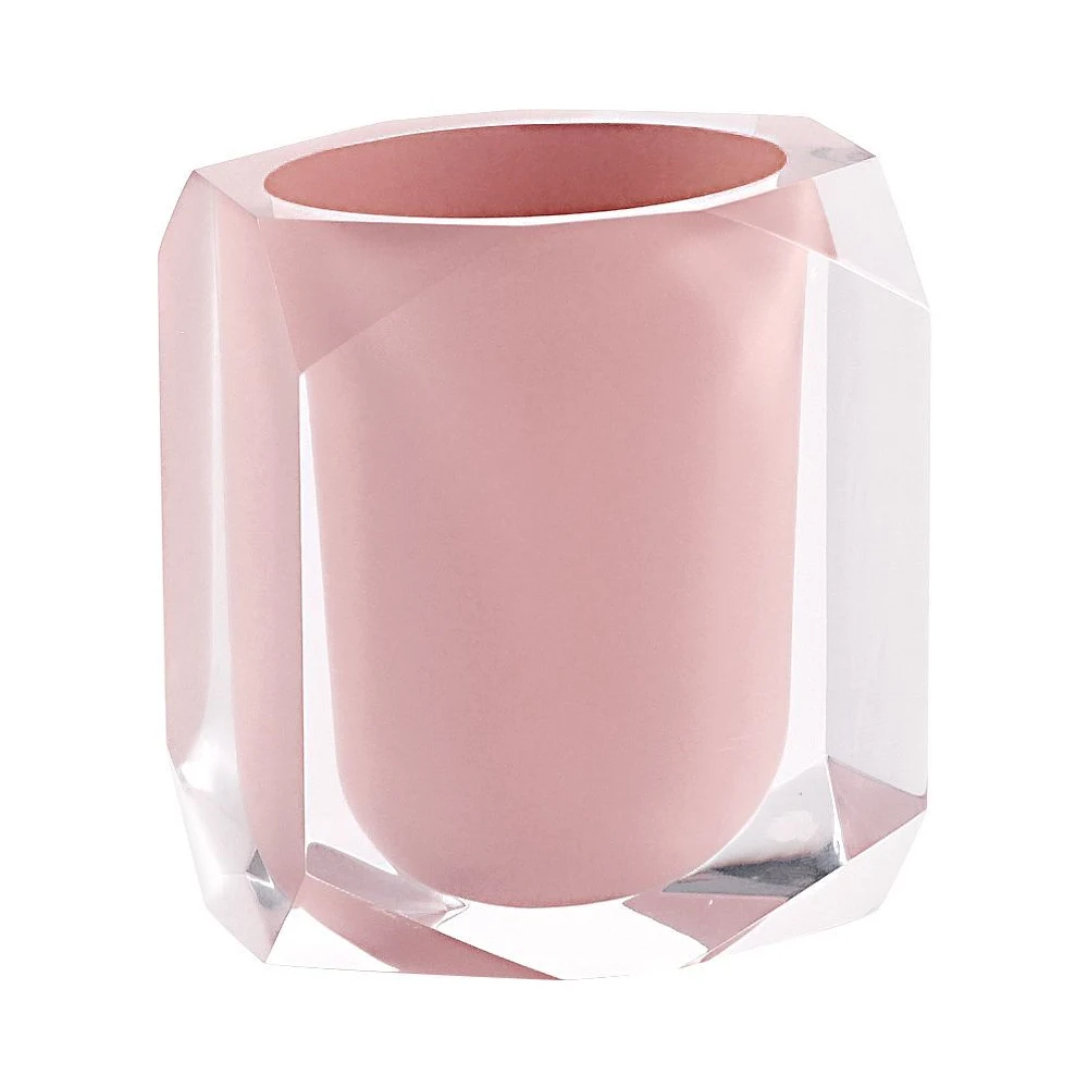 Gedy Chanelle Pembe Tezgah Üstü Diş Fırçalık