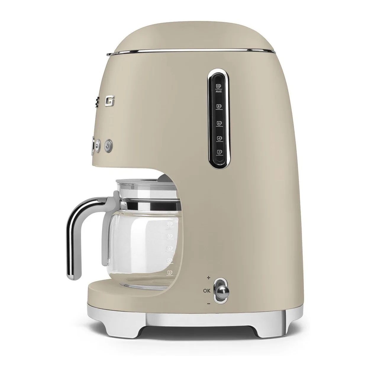 Smeg 50's Style Mat Ay Işığı Filtre Kahve Makinesi 2