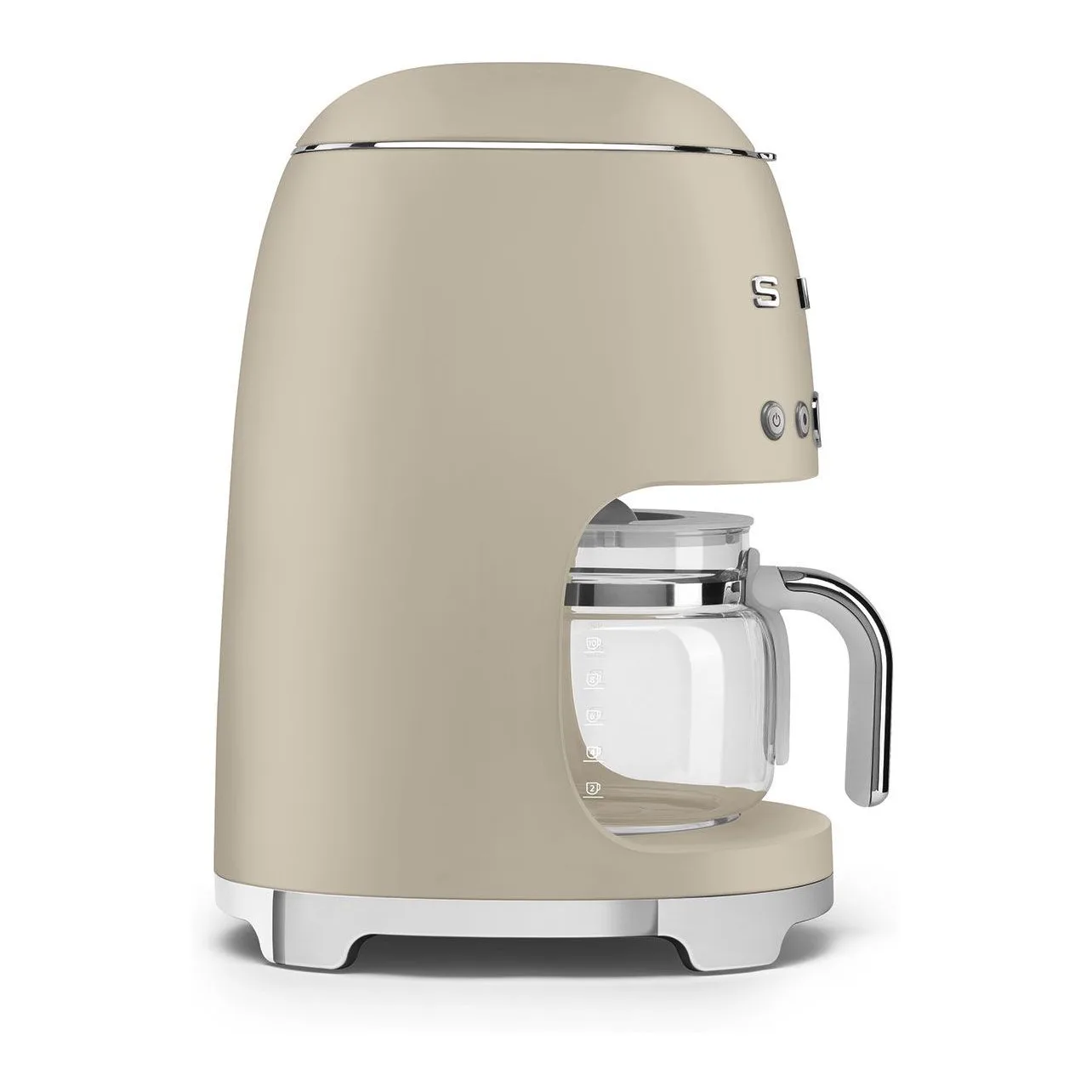 Smeg 50's Style Mat Ay Işığı Filtre Kahve Makinesi 3