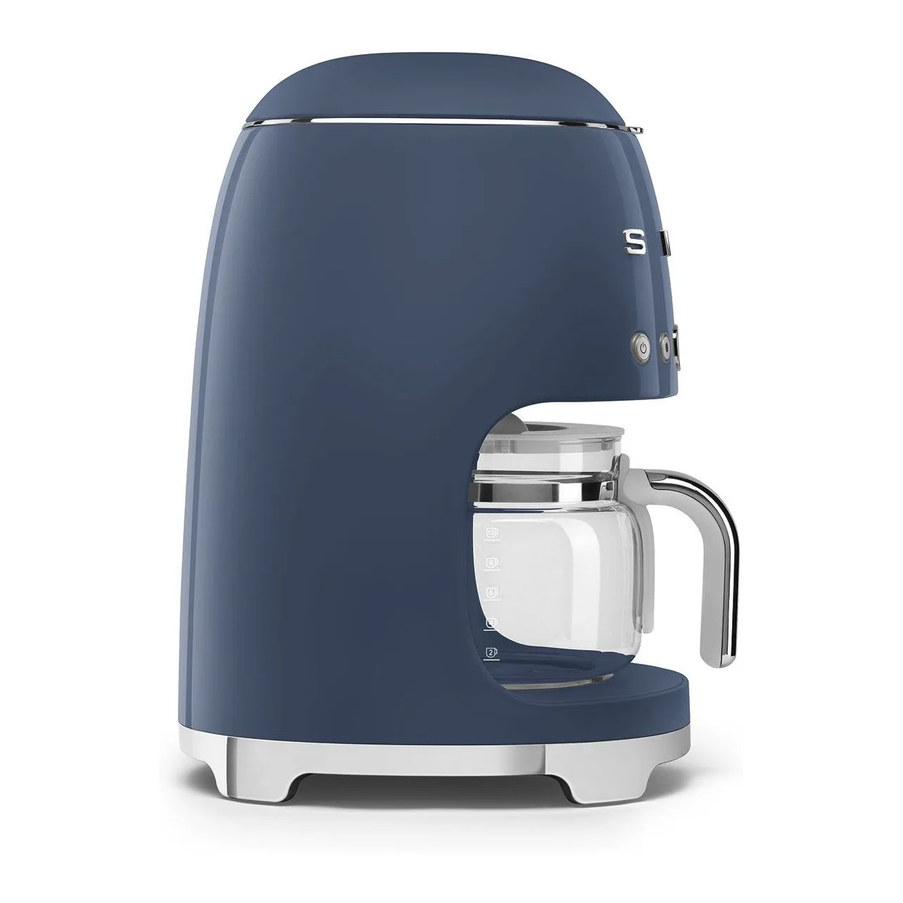 Smeg 50's Style Lacivert Filtre Kahve Makinesi 3