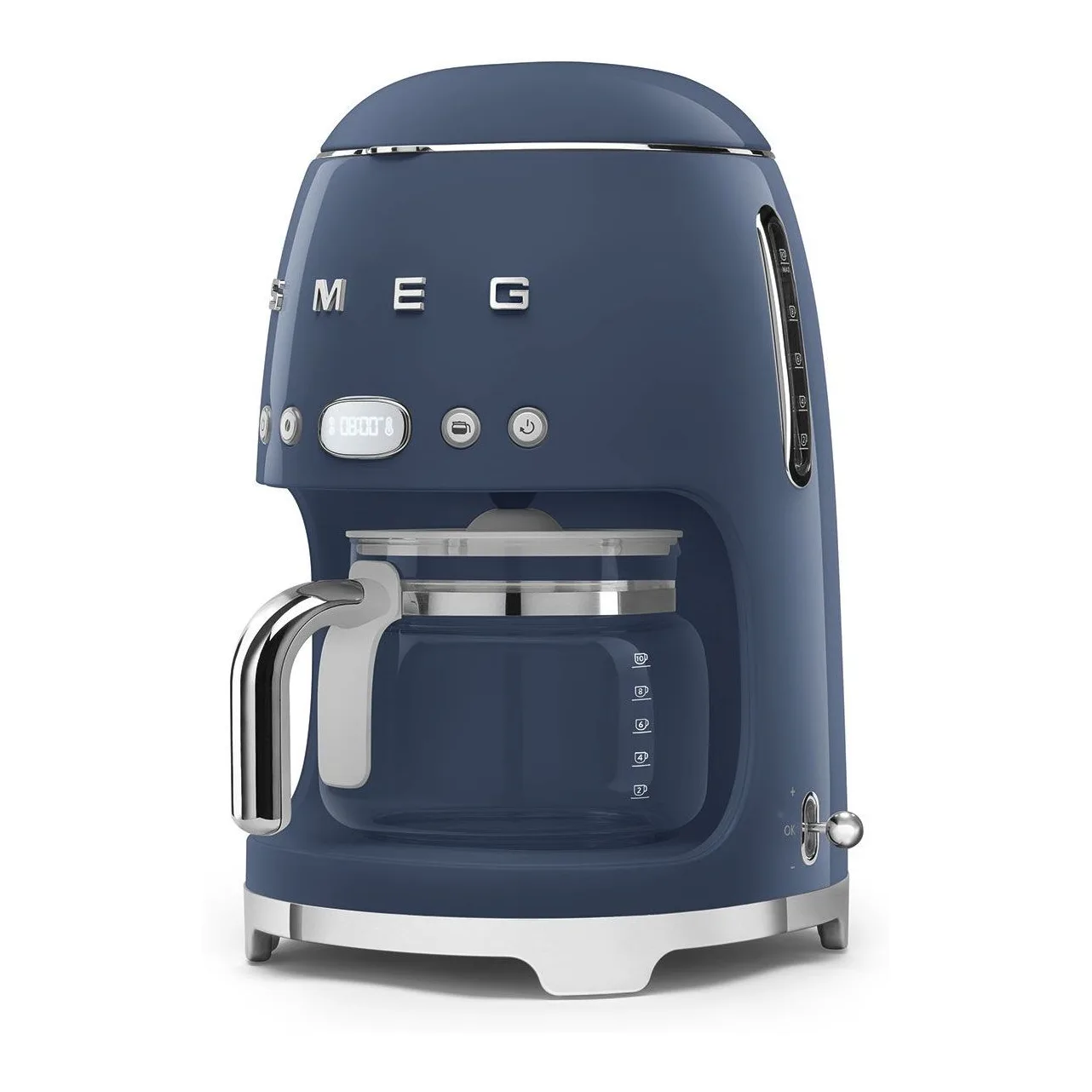 Smeg 50's Style Lacivert Filtre Kahve Makinesi 4