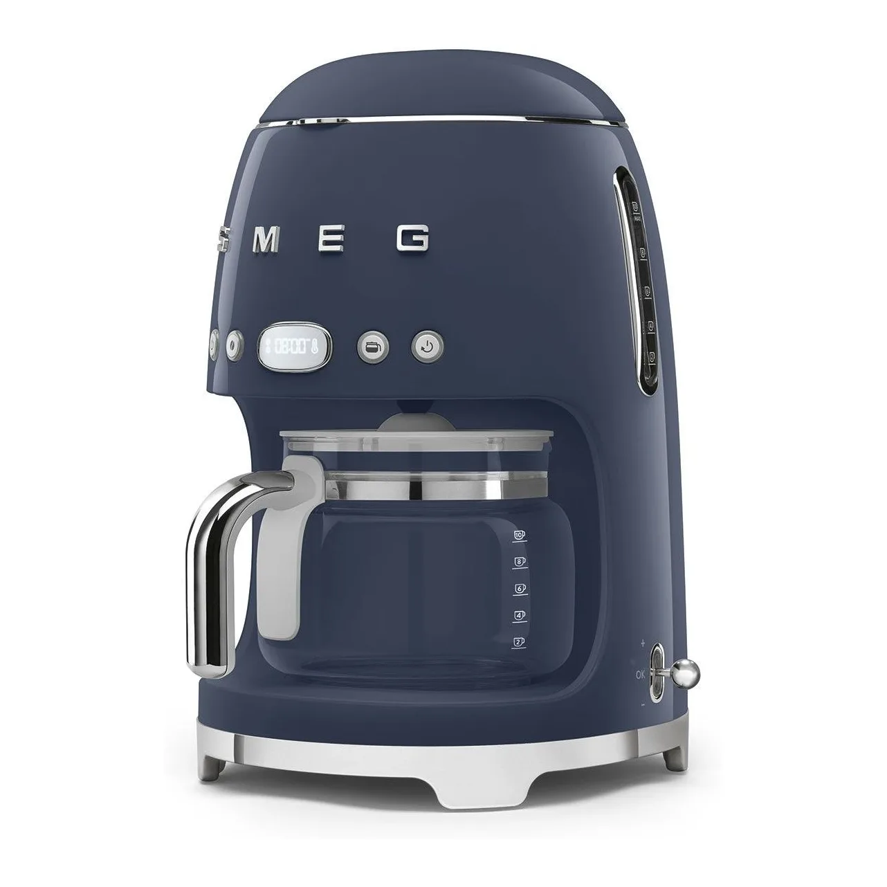 Smeg 50's Style Lacivert Filtre Kahve Makinesi 5