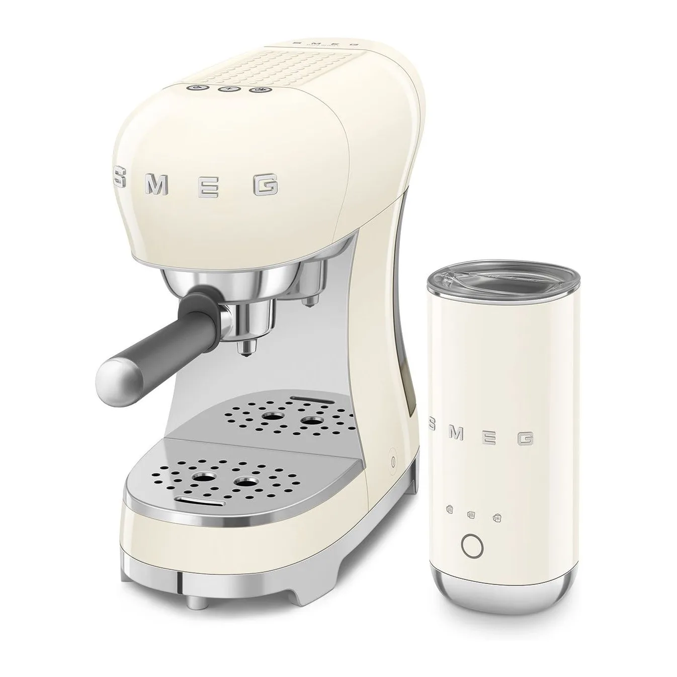 Smeg 50's Style Krem Süt Köpürtücülü Espresso Makinesi 2