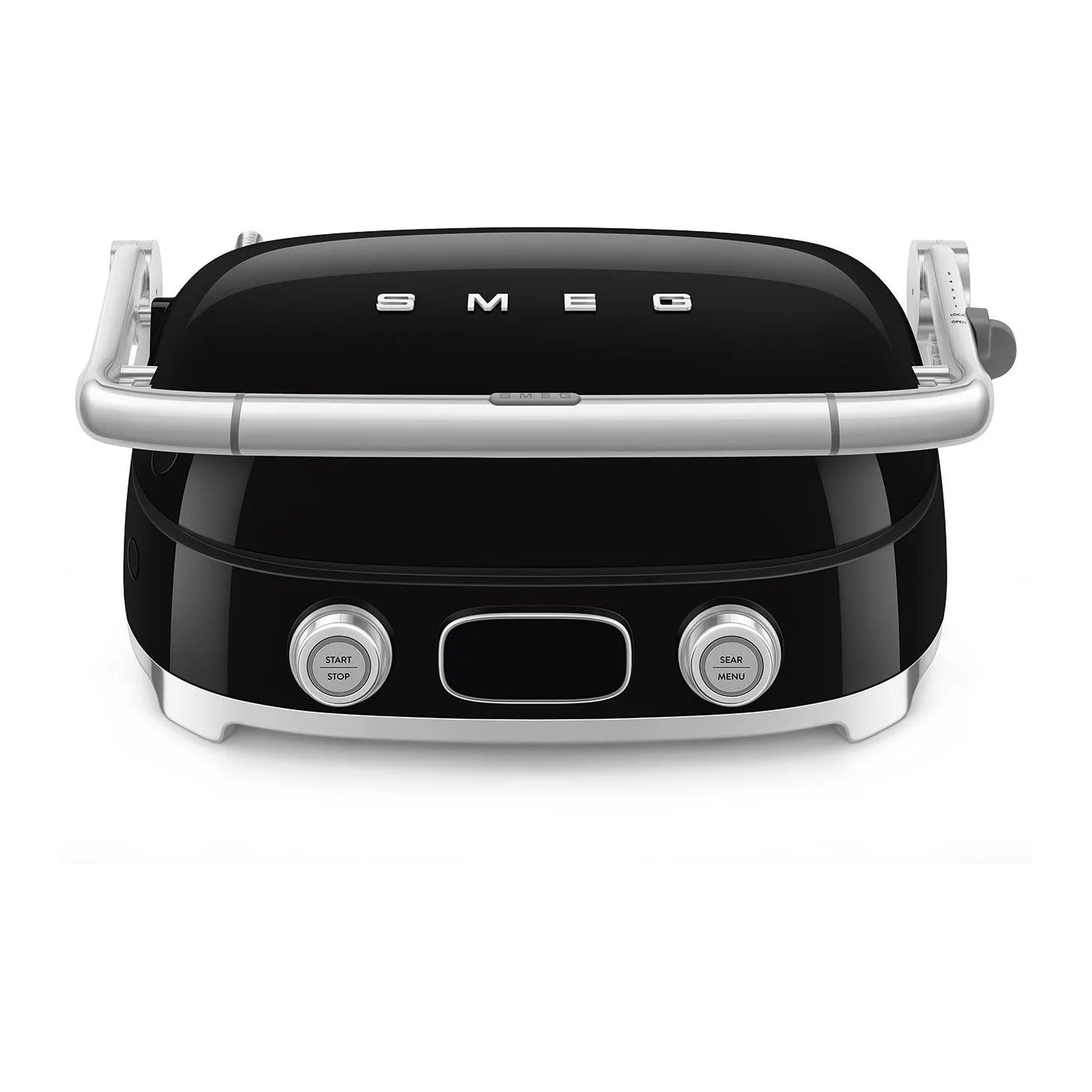 Smeg 50's Style Siyah Çok Fonksiyonlu Izgara