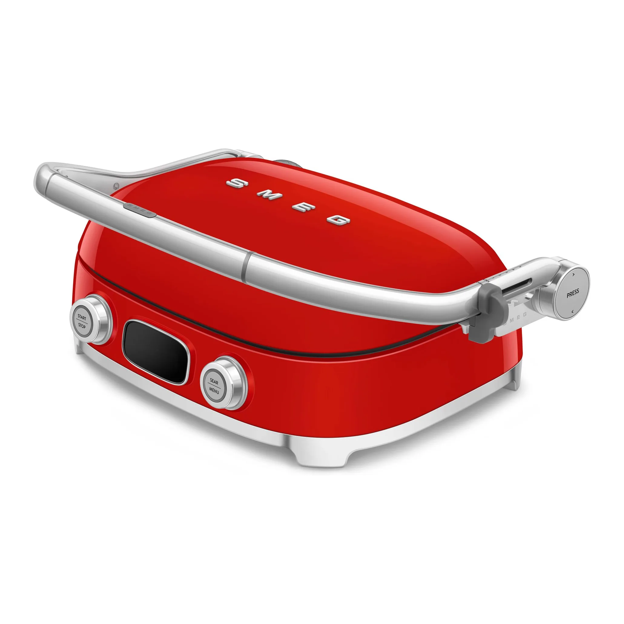 Smeg 50's Style Kırmızı Çok Fonksiyonlu Izgara 5