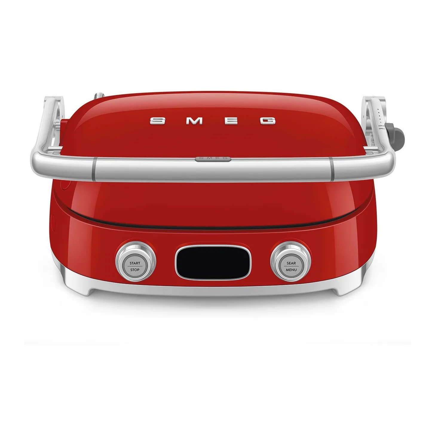 Smeg 50's Style Kırmızı Çok Fonksiyonlu Izgara