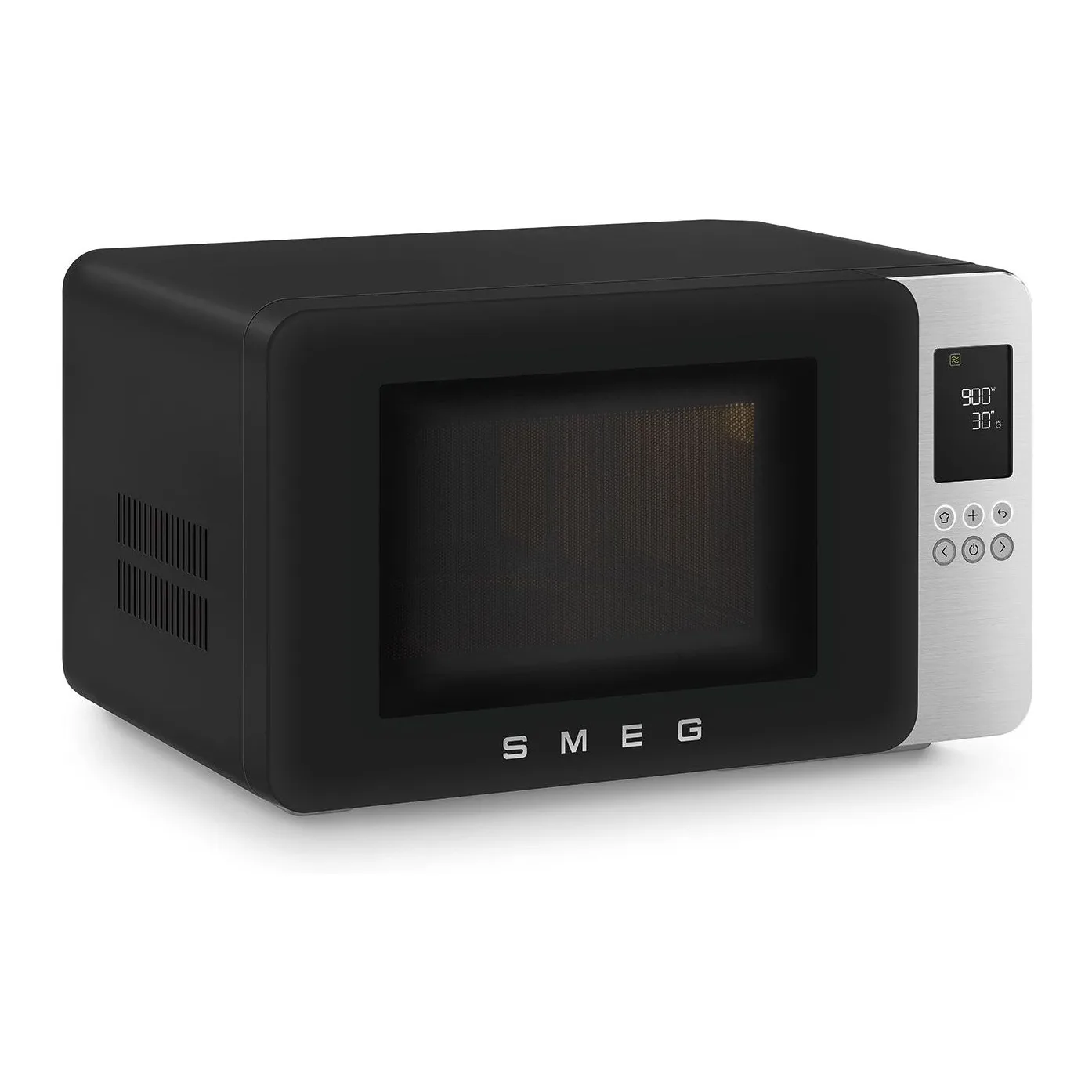 Smeg 29 Lt Mat Siyah Izgaralı Mikrodalga Fırın 2