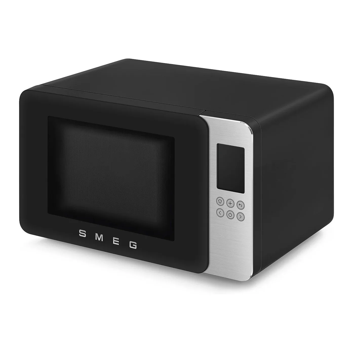 Smeg 29 Lt Mat Siyah Izgaralı Mikrodalga Fırın 4