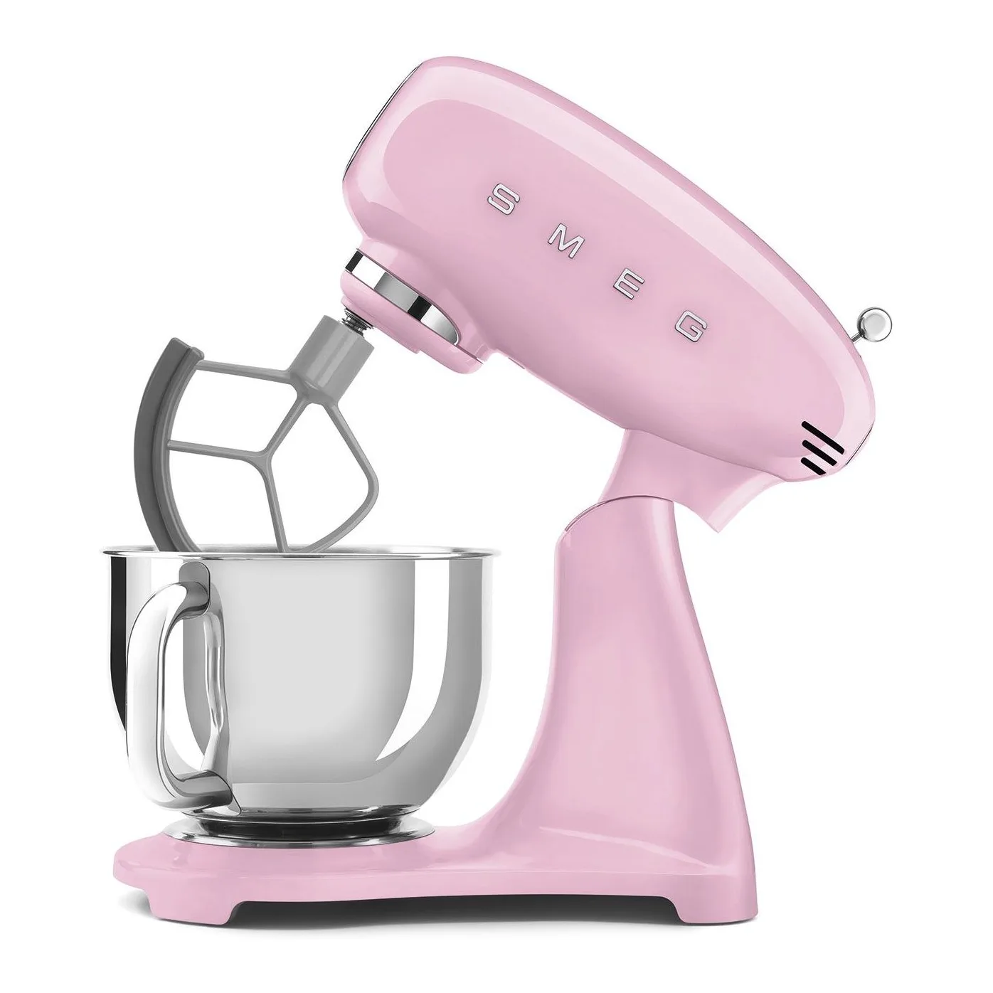 Smeg 50's Style 1000 W 4,8 Lt Pembe Stand Mikser 3