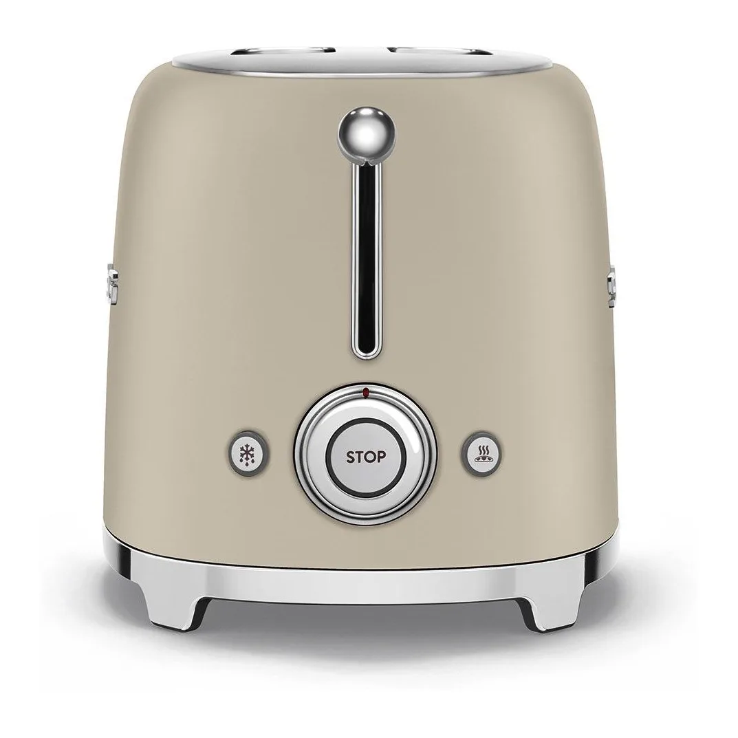 Smeg 50's Style 2 Dilim Mat Ay Işığı Ekmek Kızartma Makinesi 4