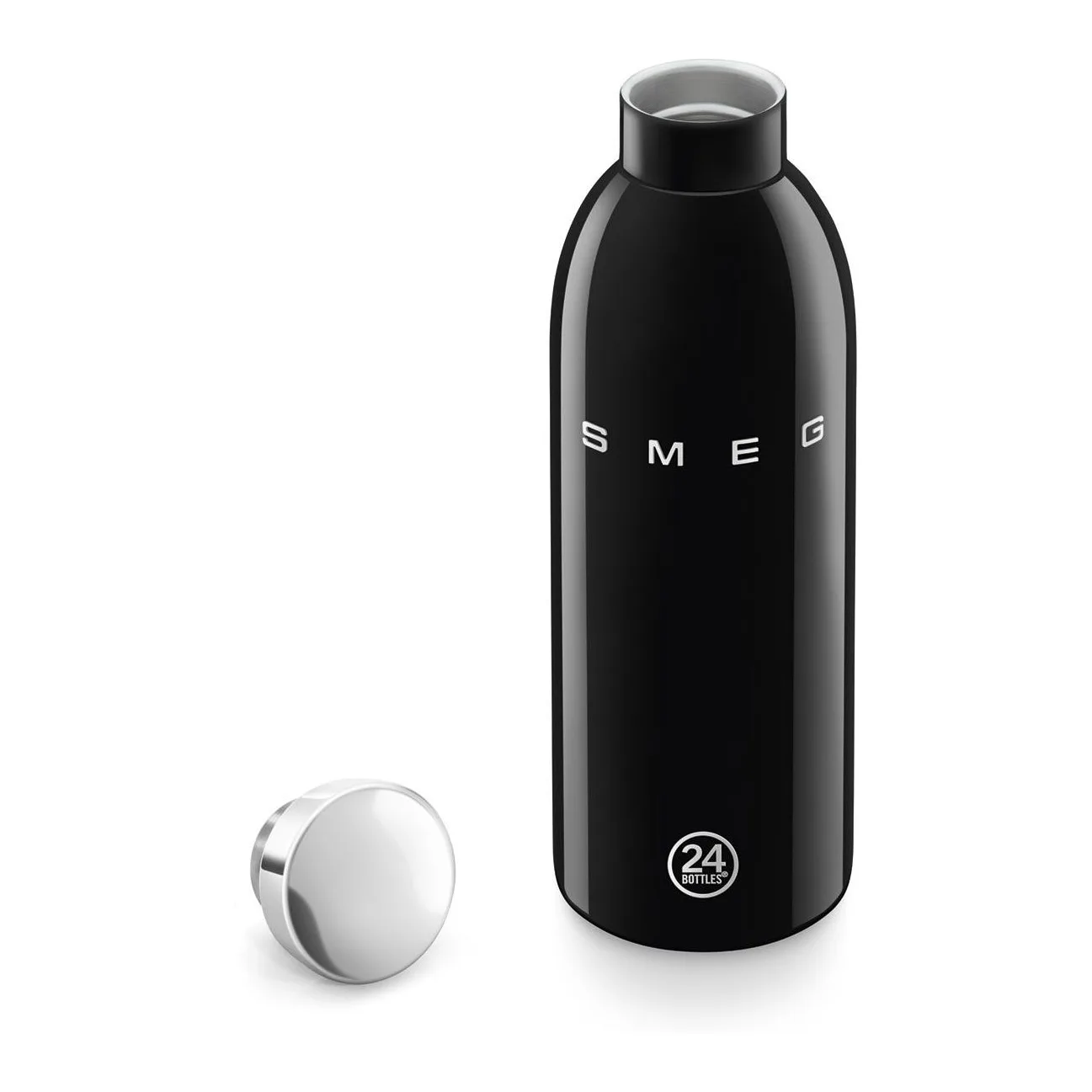 Smeg 50's Style 0,5 Lt Siyah Çelik Termos 4