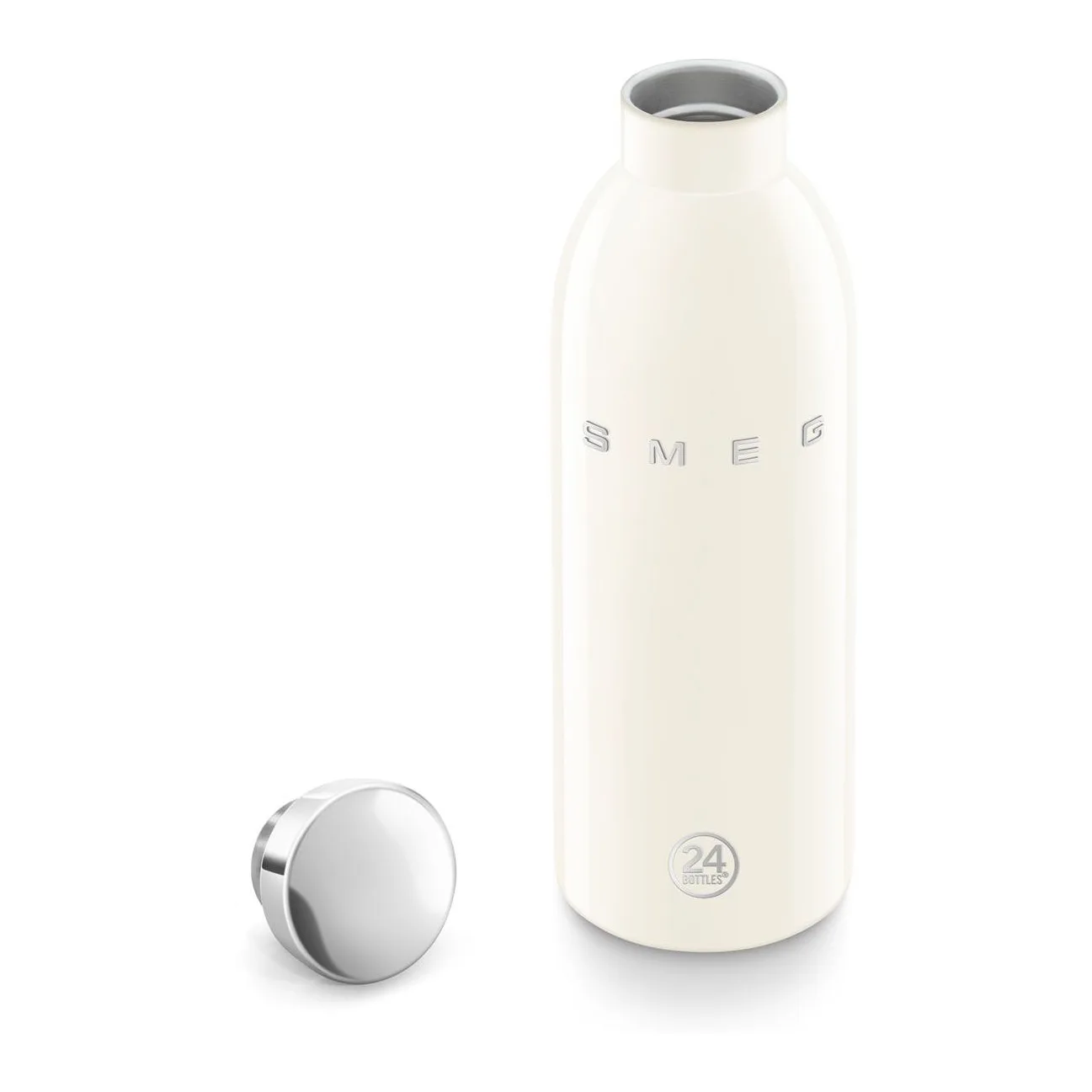 Smeg 50's Style 0,5 Lt Krem Çelik Termos 4