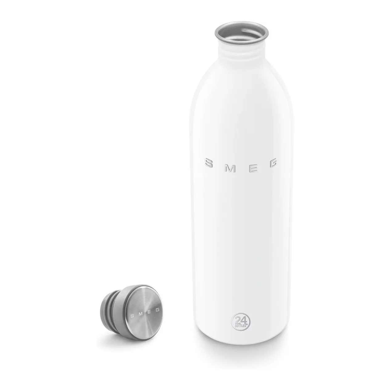 Smeg 50's Style 1 Lt Beyaz Çelik Matara 4