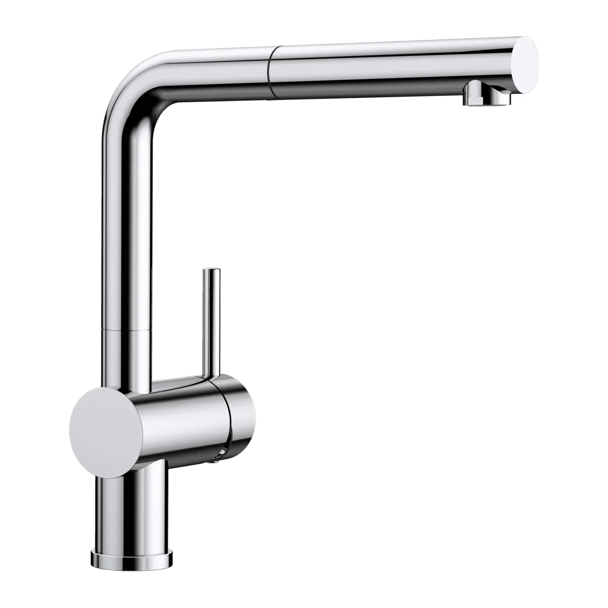 Blanco Linus-S Krom Çekilebilir Duşlu Eviye Bataryası