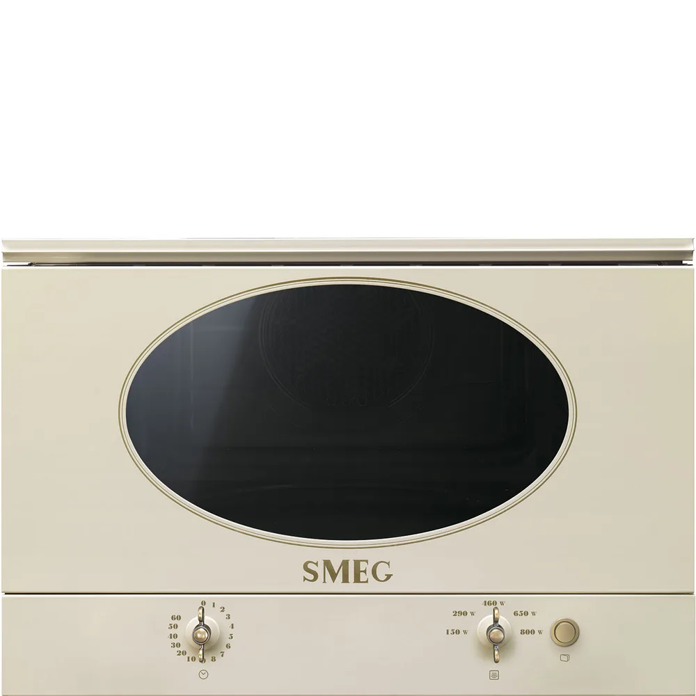 Smeg Coloniale 60 cm Krem Ankastre Mikrodalga Fırın