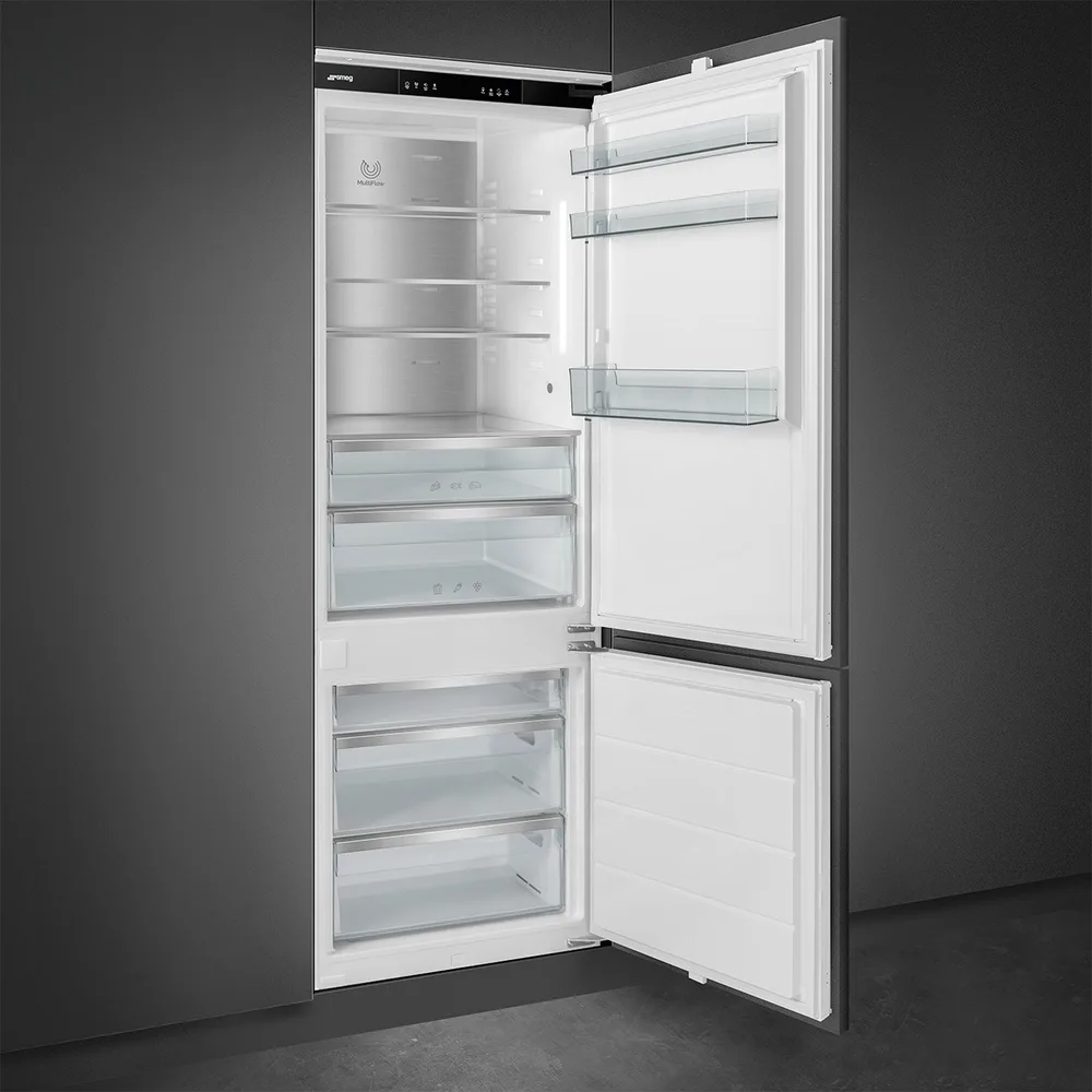 Smeg 70 cm No Frost Alttan Donduruculu Ankastre Buzdolabı 3