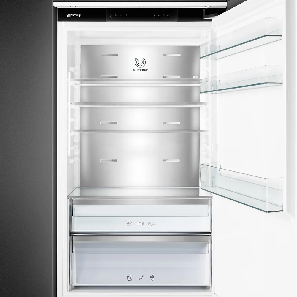 Smeg 70 cm No Frost Alttan Donduruculu Ankastre Buzdolabı 5