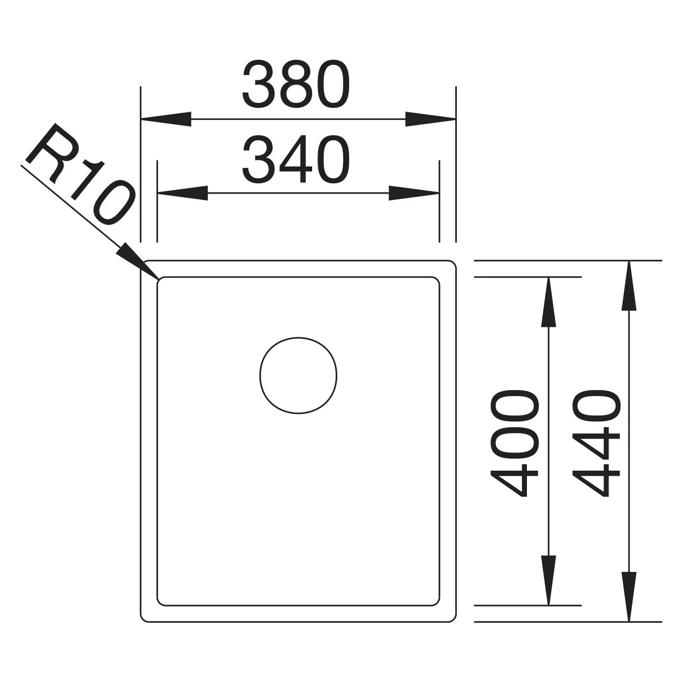 Blanco Claron 340-IF Paslanmaz Çelik Eviye 2