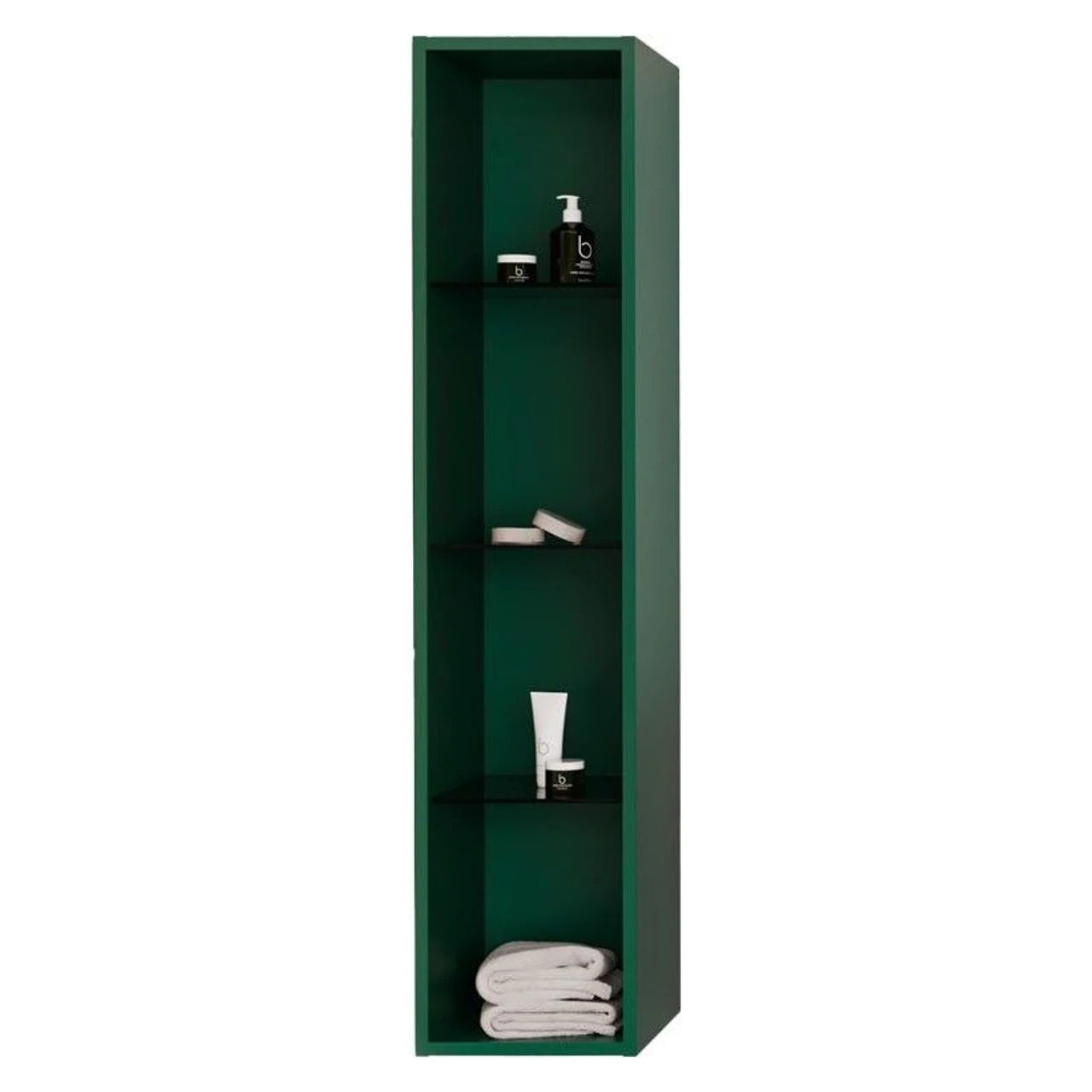 Orka Milano 30 Cm Mat Yeşil Açık Raflı Boy Dolabı - 3005784