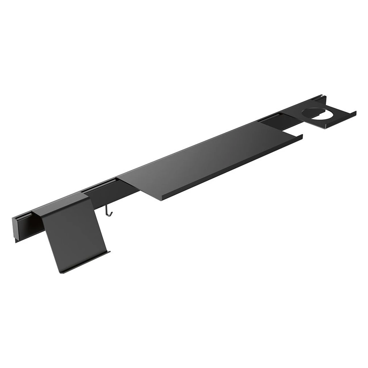 Orka Conforto 65 Cm Siyah Etajer