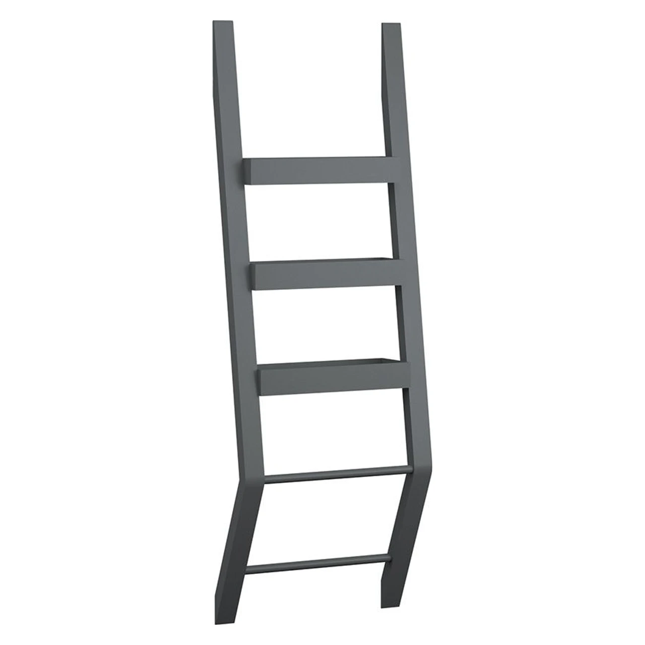 Orka Agora 140x50 Cm Mat Antrasit Ahşap Havluluk