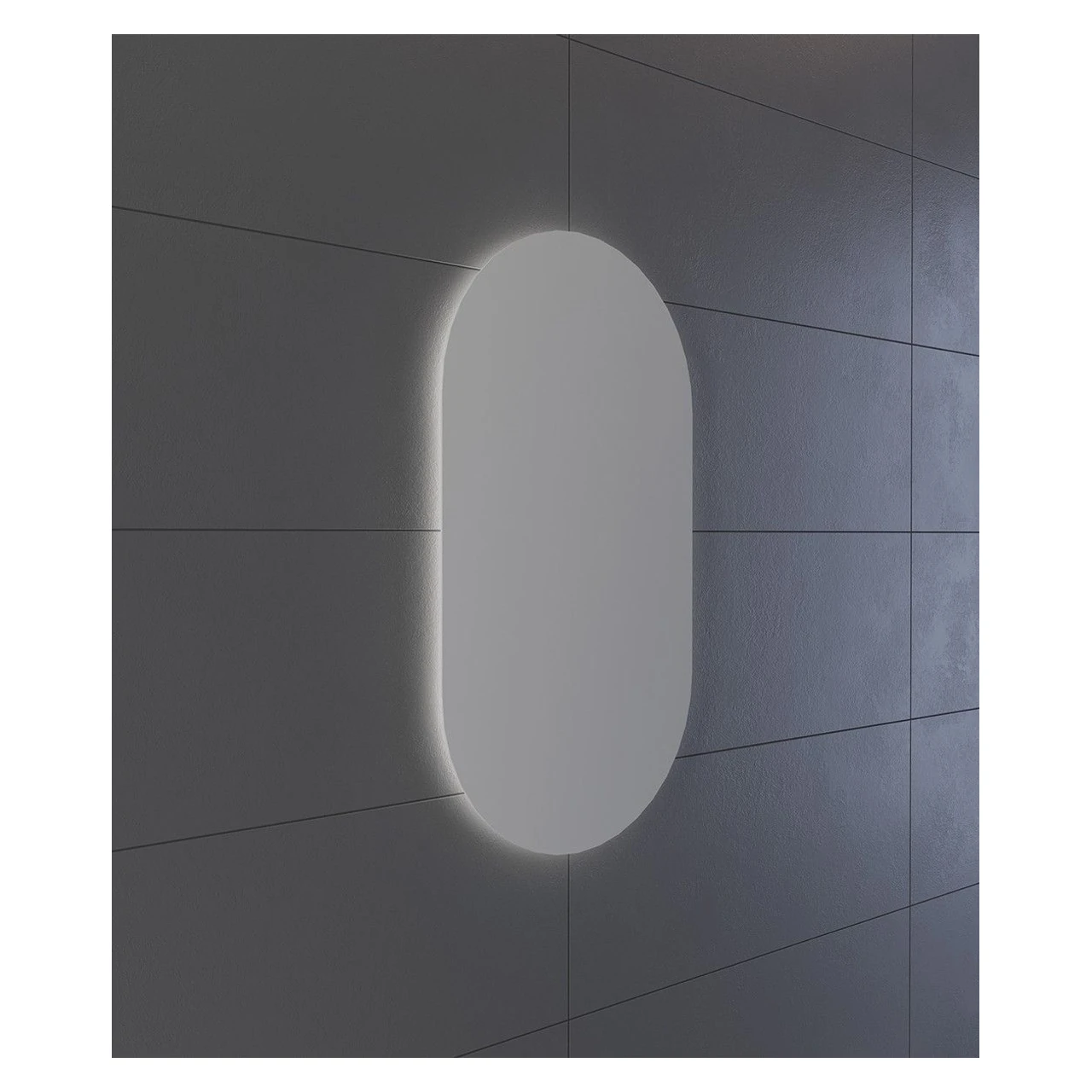 Orka Thetis 55x100 Cm Oval LED'li Ayna