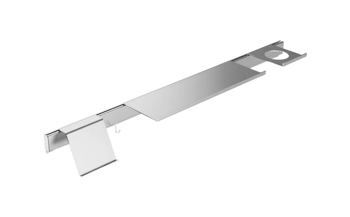 Orka Conforto 100 Cm Krom Etajer
