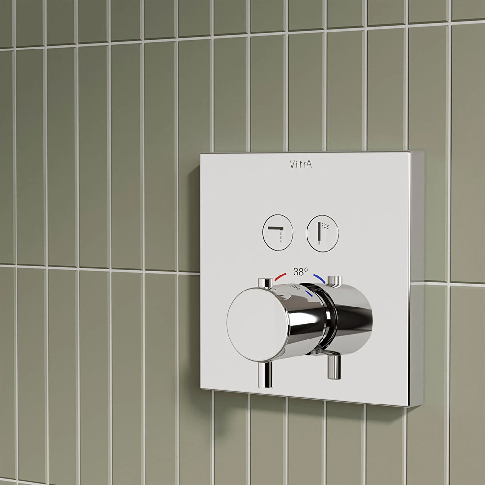 Vitra AquaHeat Ankastre Termostatik Banyo Bataryası A42746 2