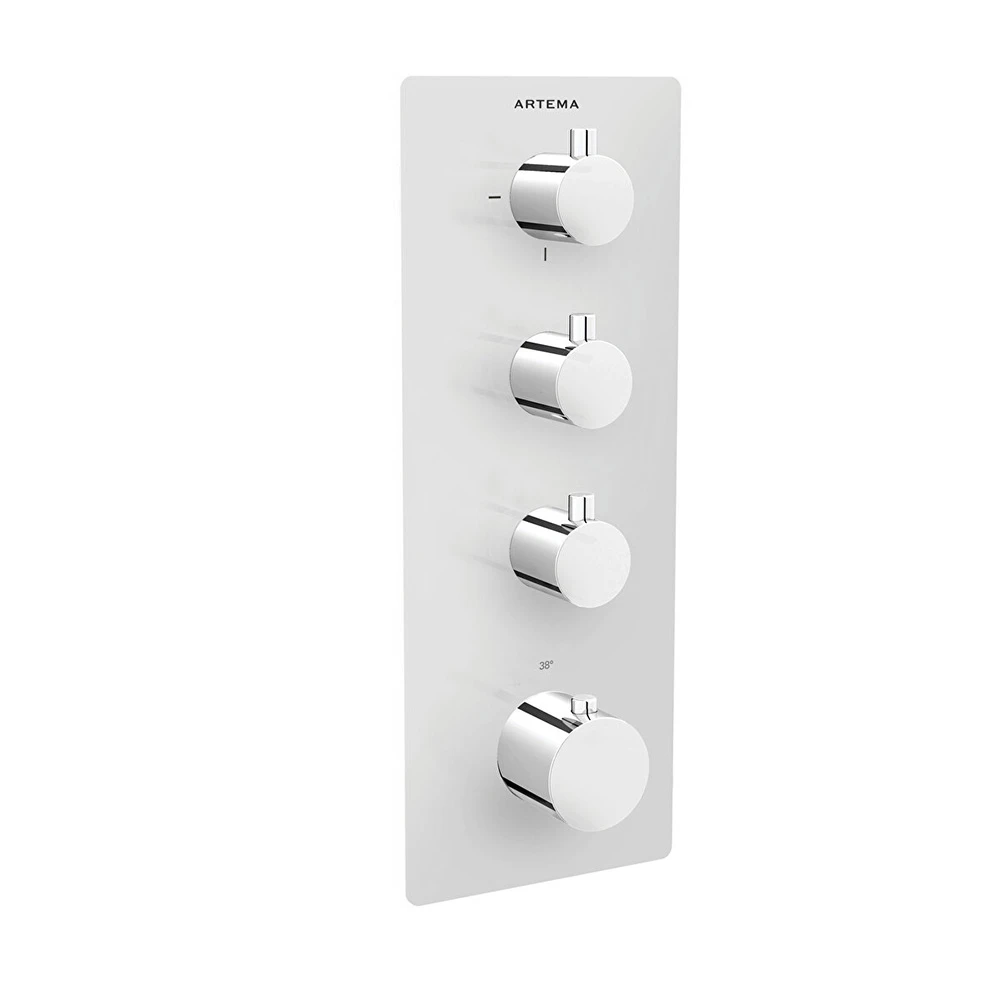 Vitra AquaHeat S5 5 Yollu Yönlendirici Ankastre Banyo-Duş Bataryası A47189