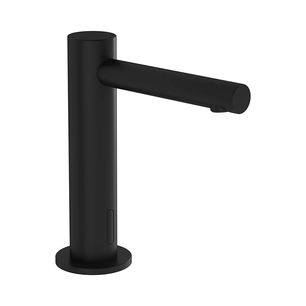Vitra Aquasee Origin Temassız Pilli Çift Su Girişli Tezgah Üzeri Mat Siyah Lavabo Bataryası A4721436WTC