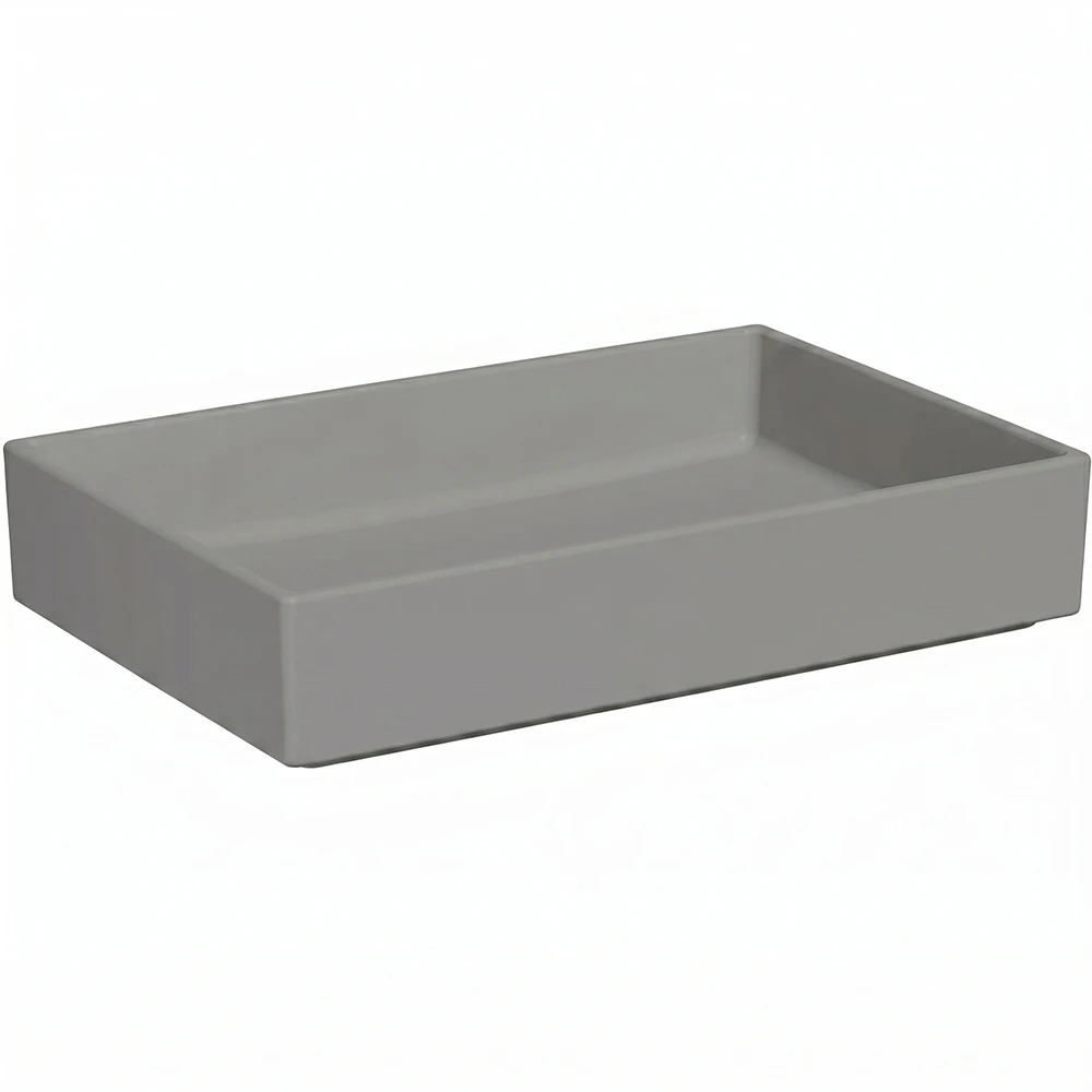 Vitra Archiplan 60x38 Cm Mat Taş Gri Çanak Lavabo - 7441B476-0016