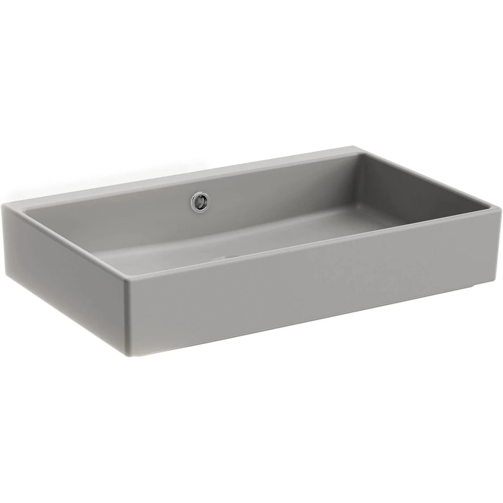 Vitra Archiplan 60x38 Cm Mat Taş Gri Lavabo - 7404B476-1859