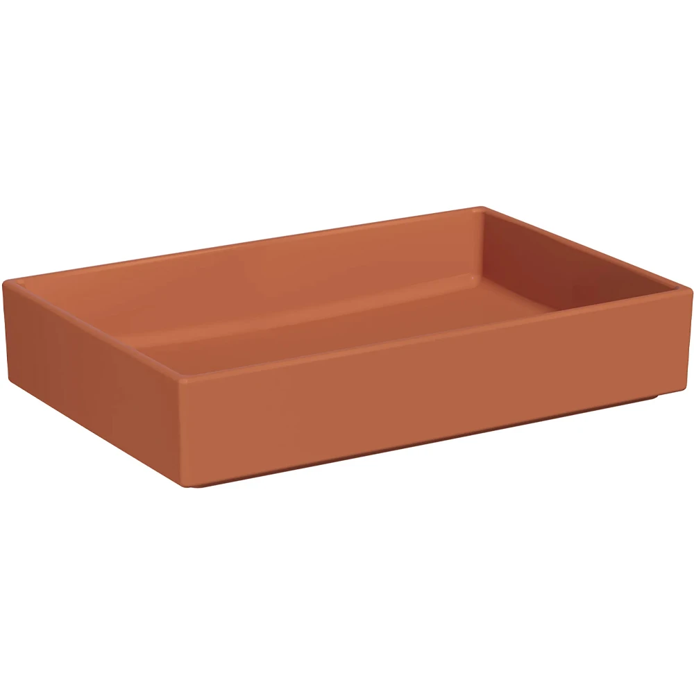 Vitra Archiplan 60x38 Cm Mat Terra Rosa Çanak Lavabo - 7441B477-0016