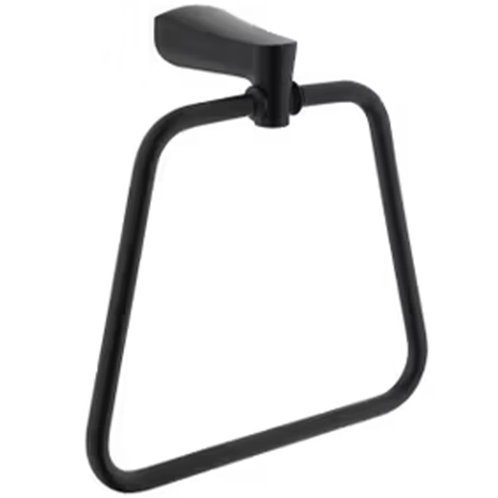 Vitra Base 800 Mat Siyah Halka Havluluk - A4408436