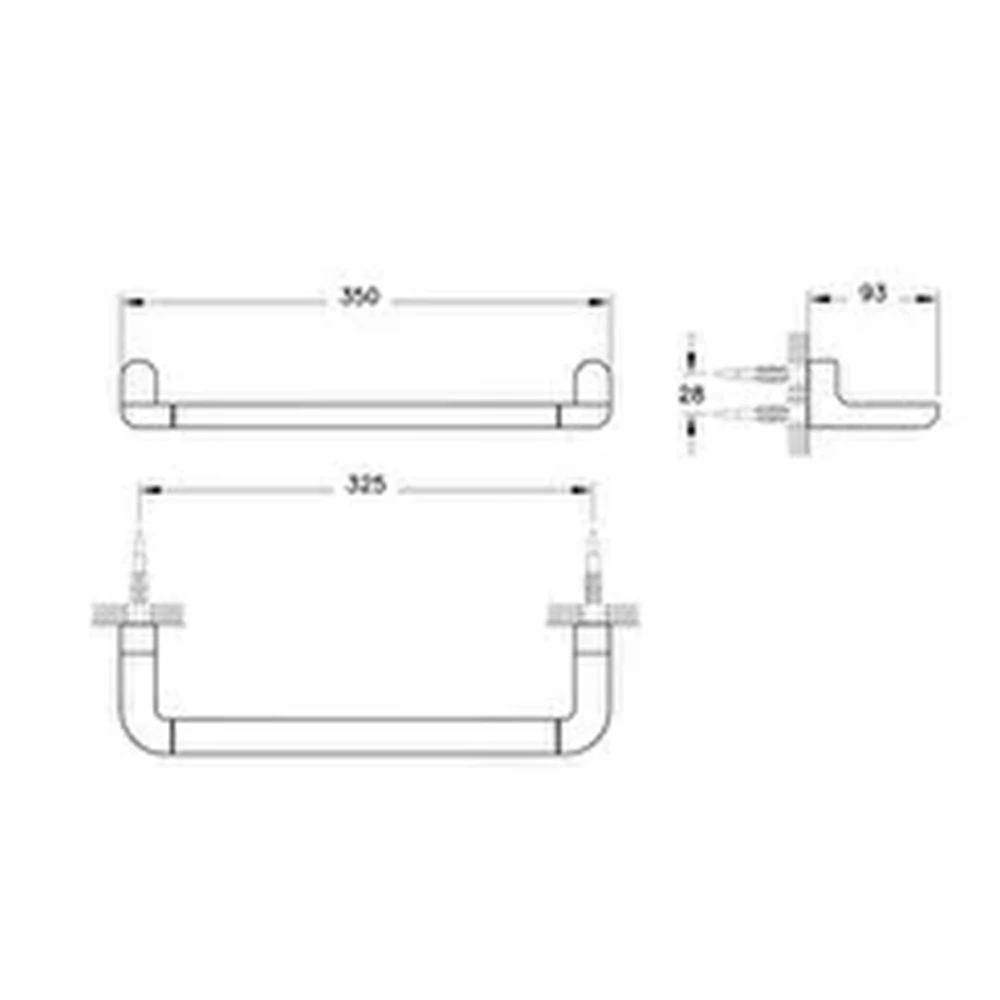 Vitra Eternity Beyaz Kısa Havluluk A44304 2